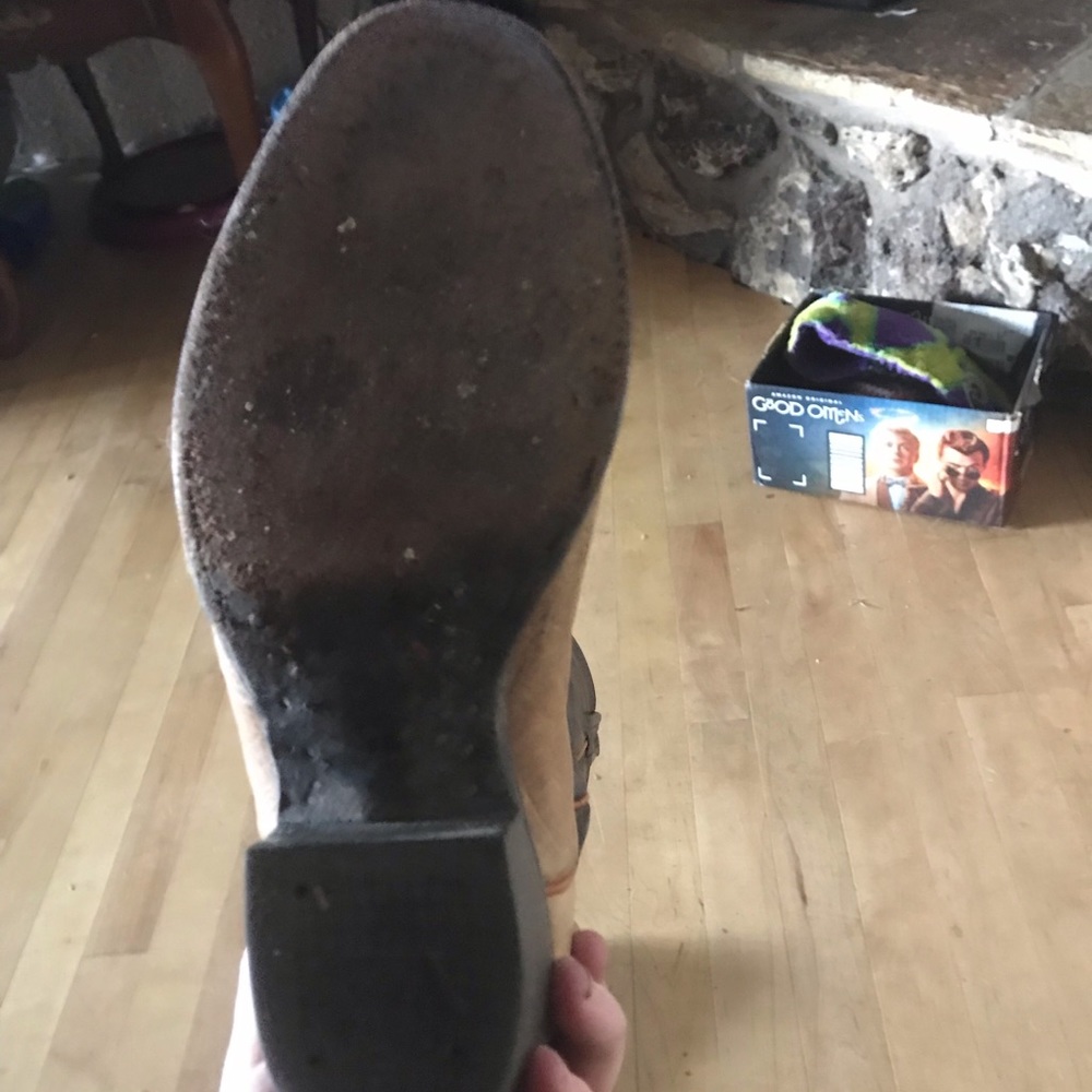 Vintage tony lama cowboy boots sz9D - Picture 6 of 7